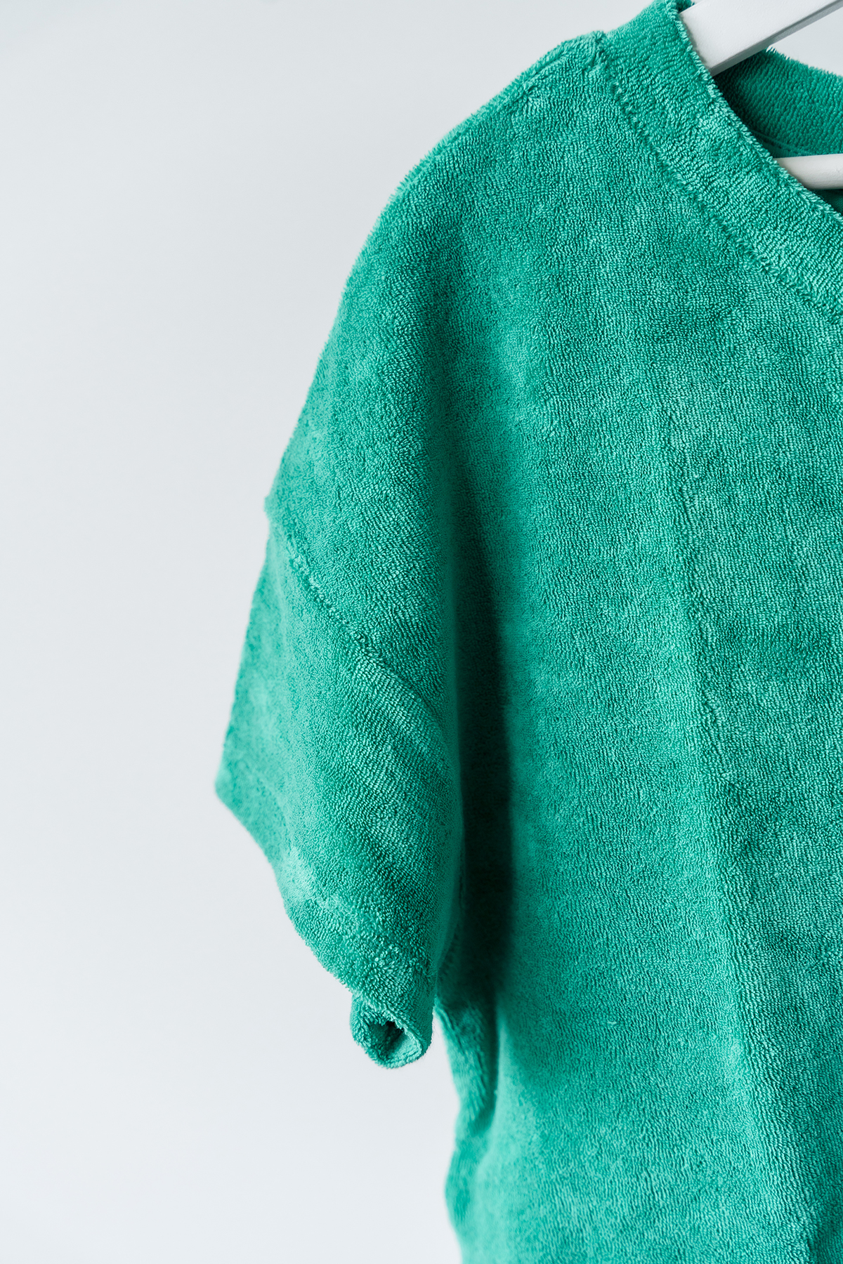 Sudadera felpa color verde 50% - Imagen 6
