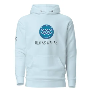 Sudadera con capucha mujer olitas