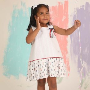 Vestidos Blanco Detalles Barcos