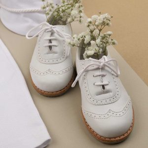 Zapato de Niño Oxford Blanco